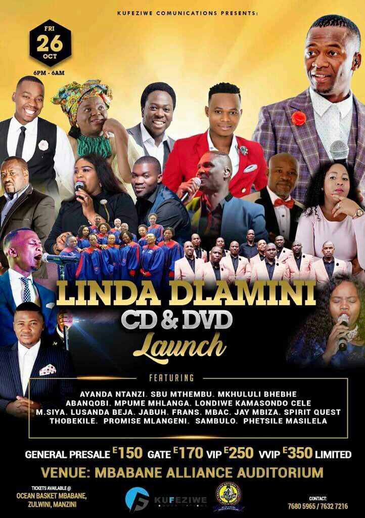 Linda Dlamini CD And DVD Launch Pic